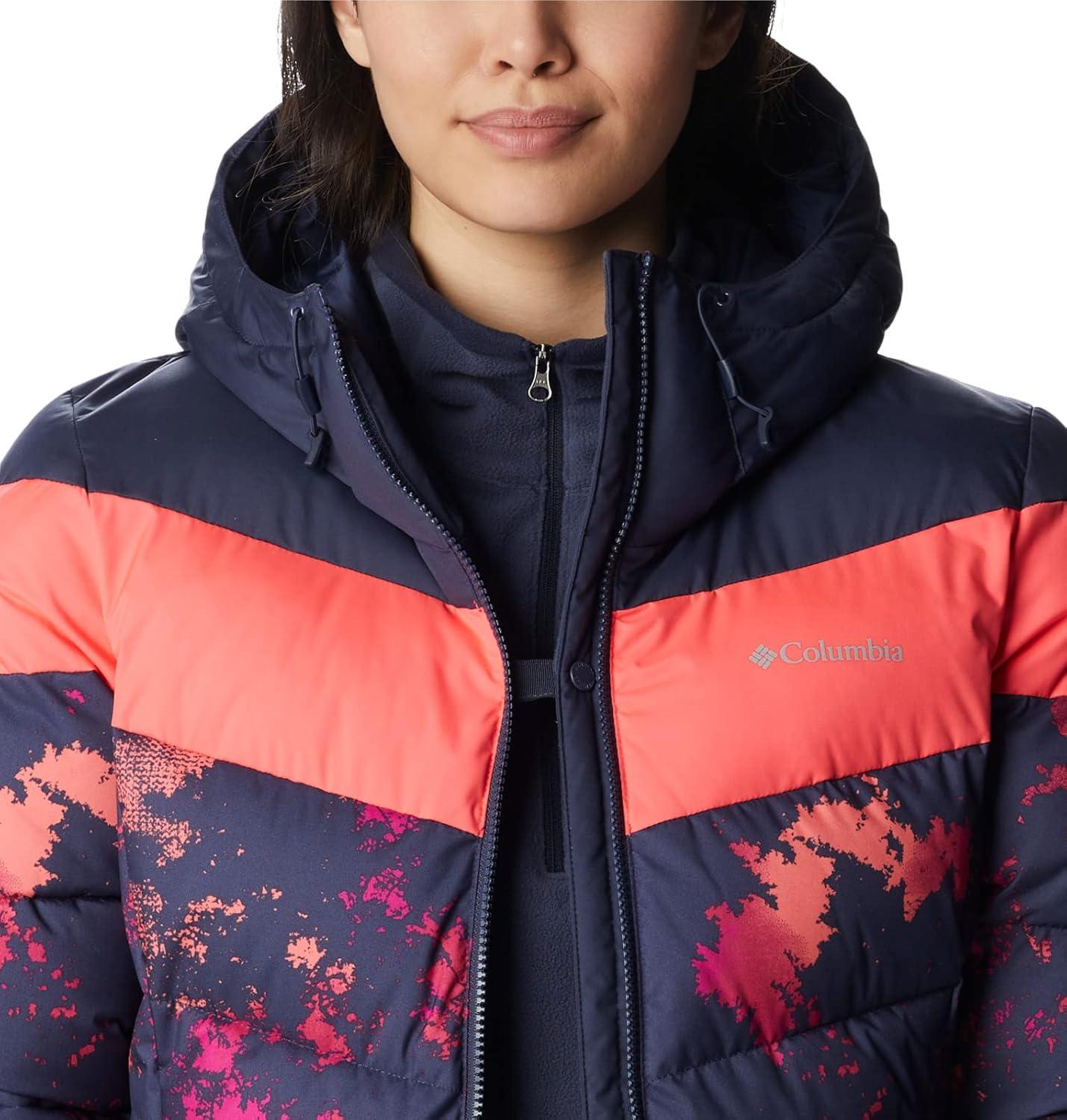 imageColumbia Womens Abbott Peak II Insulated JacketNocturnal LookupNocturnalNeon Sun