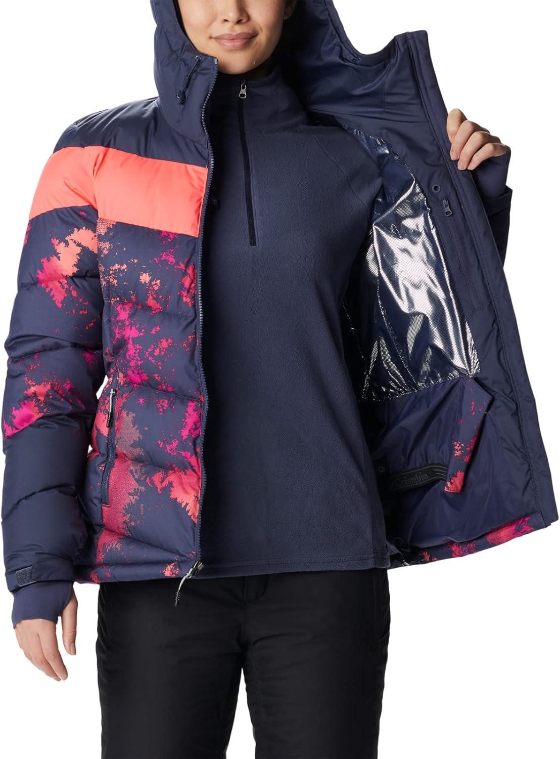 imageColumbia Womens Abbott Peak II Insulated JacketNocturnal LookupNocturnalNeon Sun