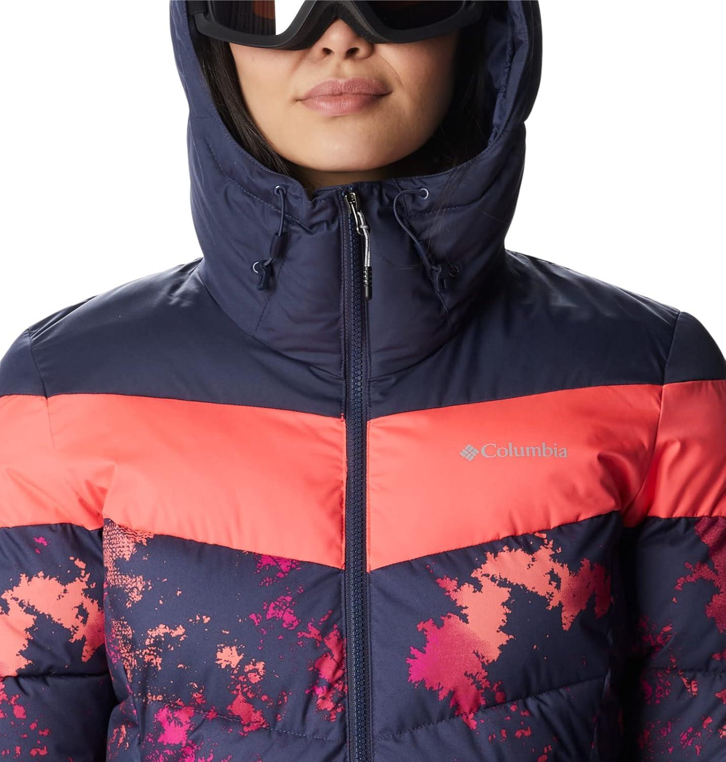 imageColumbia Womens Abbott Peak II Insulated JacketNocturnal LookupNocturnalNeon Sun