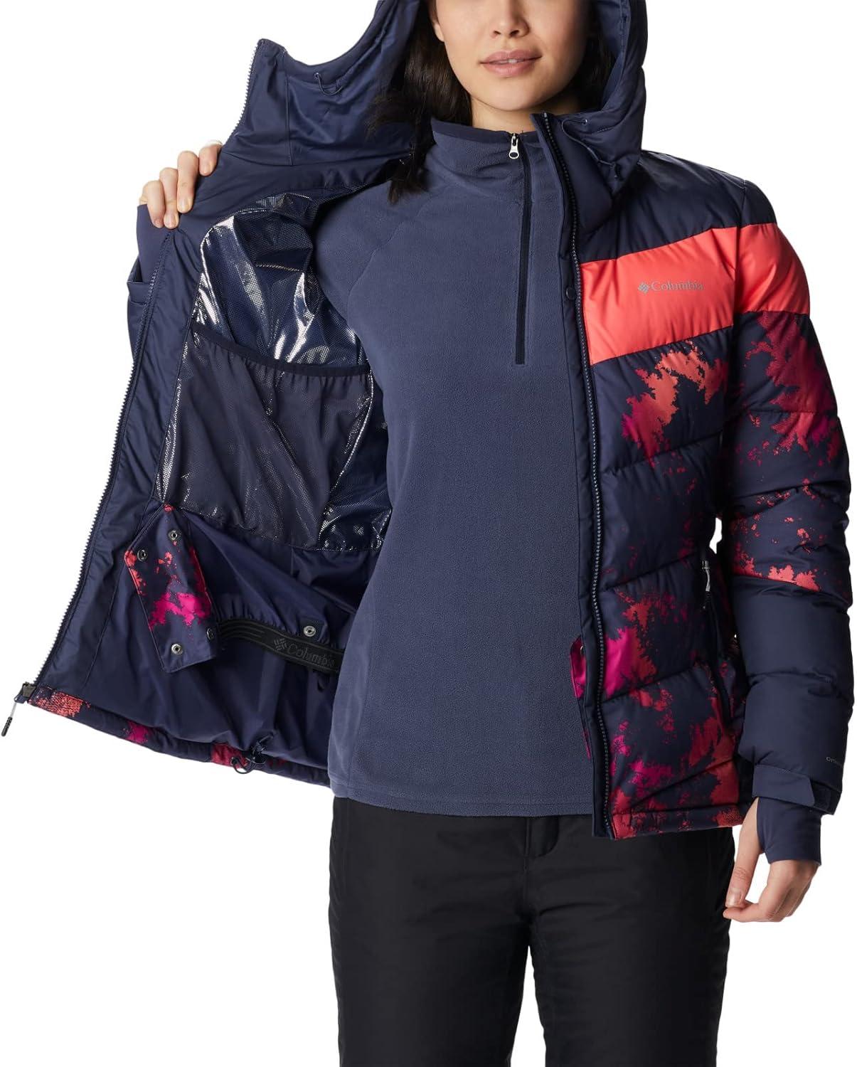 imageColumbia Womens Abbott Peak II Insulated JacketNocturnal LookupNocturnalNeon Sun