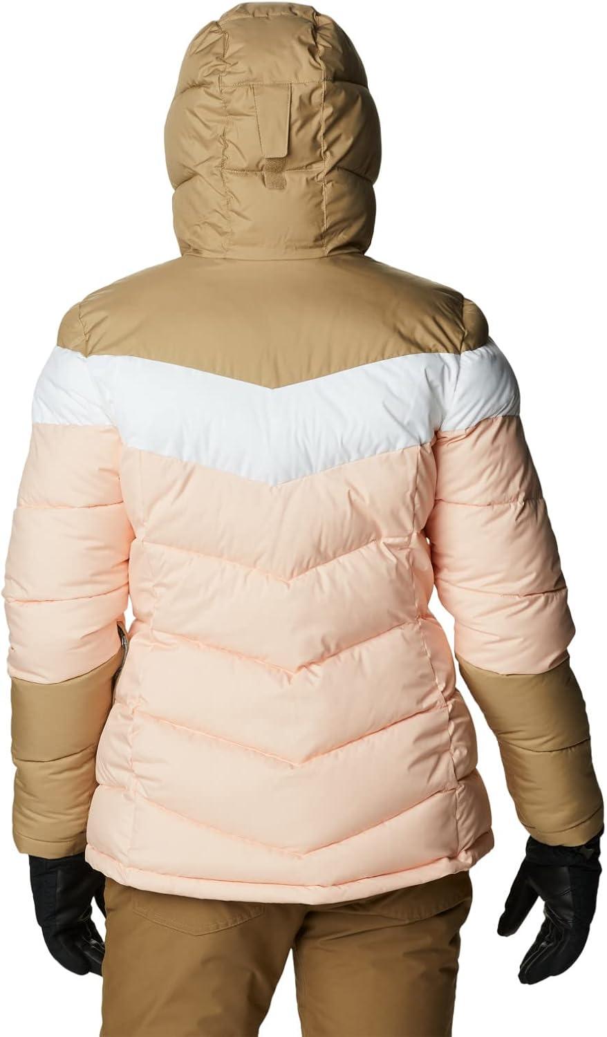 imageColumbia Womens Abbott Peak II Insulated JacketPeach BlossomWhiteBeach