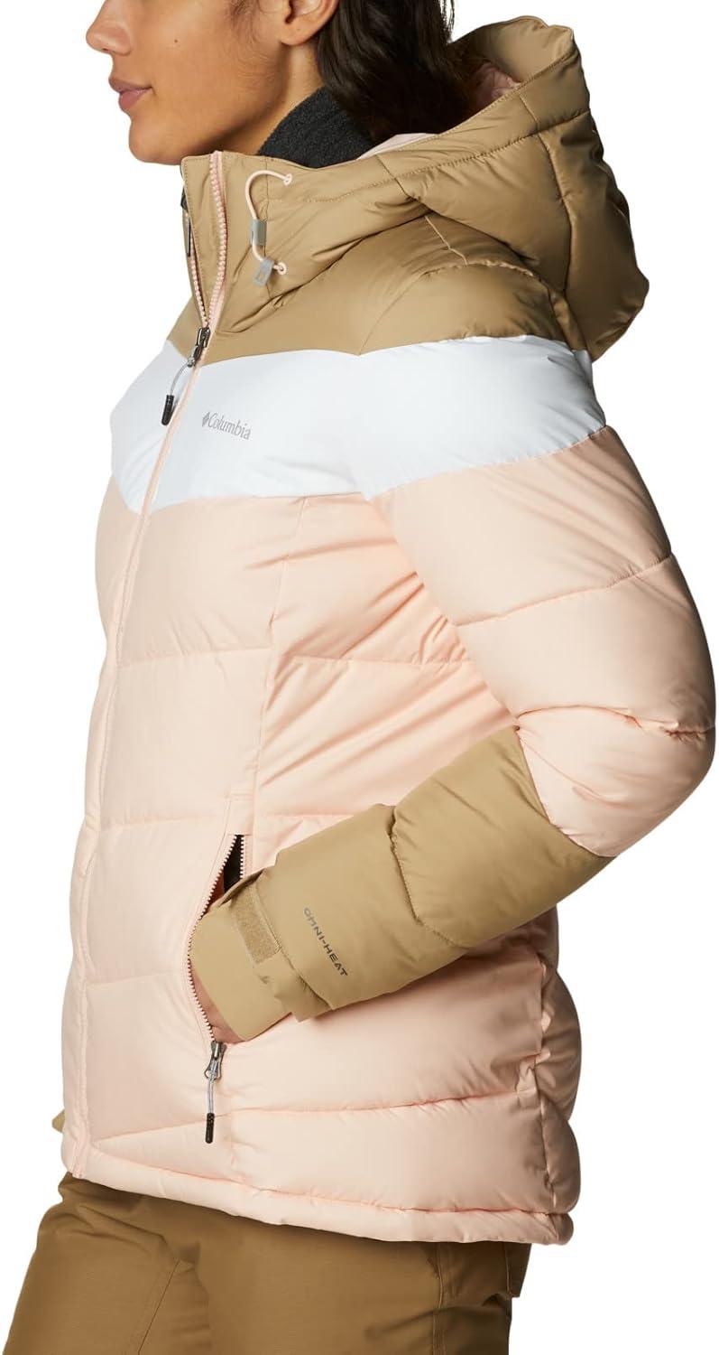 imageColumbia Womens Abbott Peak II Insulated JacketPeach BlossomWhiteBeach