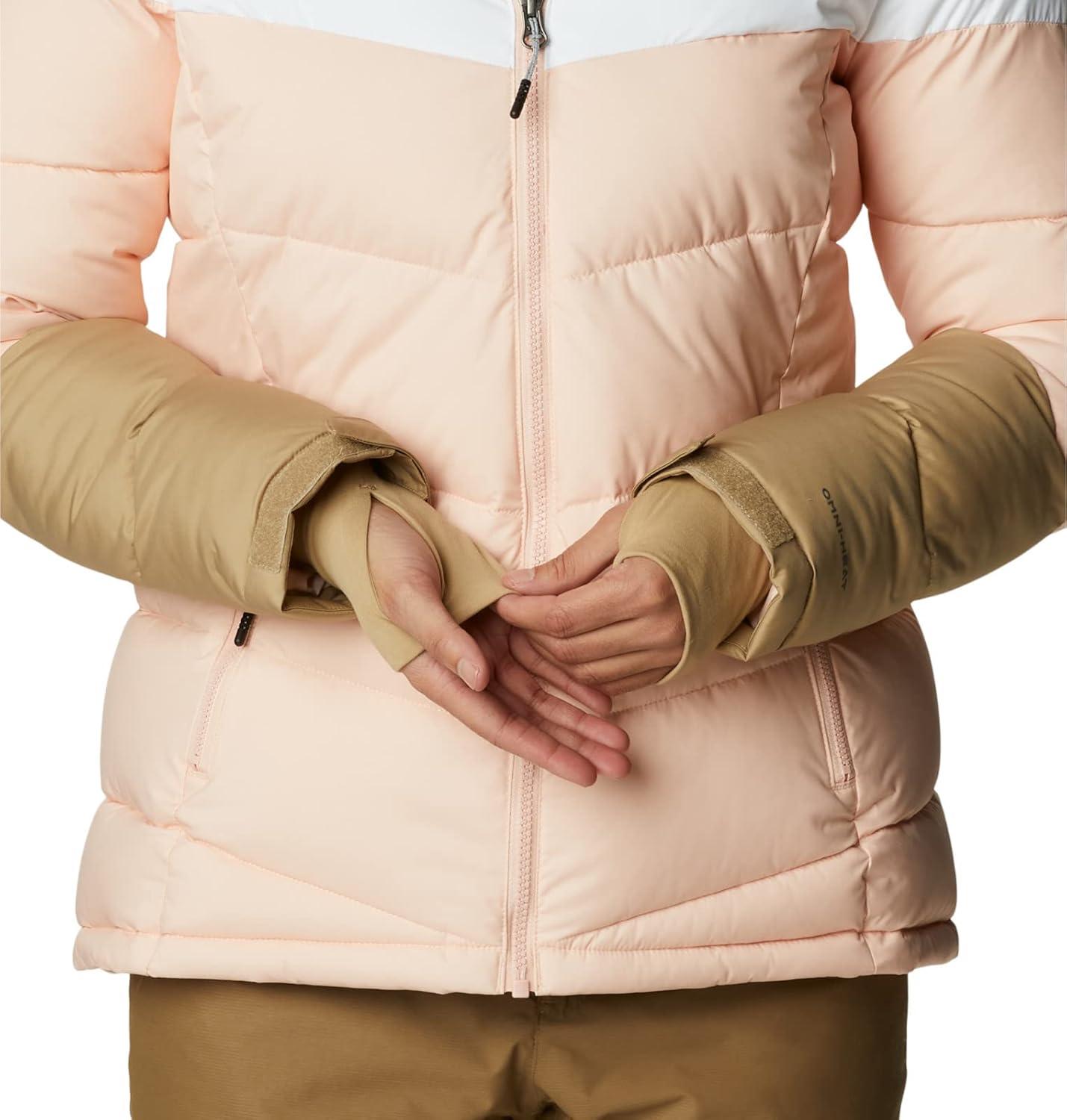 imageColumbia Womens Abbott Peak II Insulated JacketPeach BlossomWhiteBeach