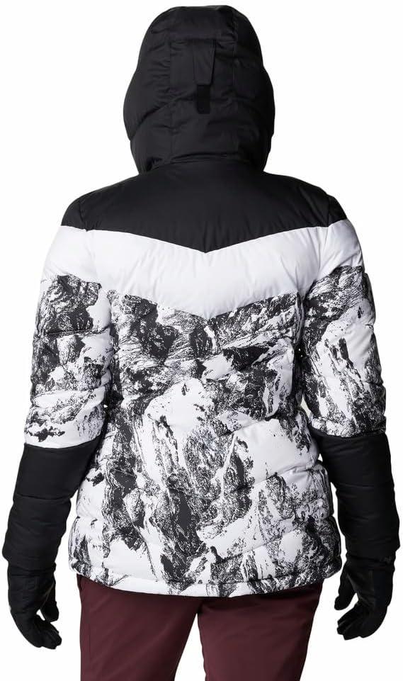 imageColumbia Womens Abbott Peak II Insulated JacketWhite Berg PrintBlackWhite