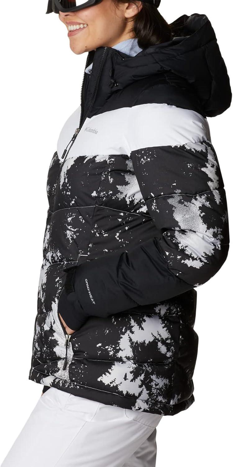 imageColumbia Womens Abbott Peak II Insulated JacketWhite Lookup PrintBlackWhite