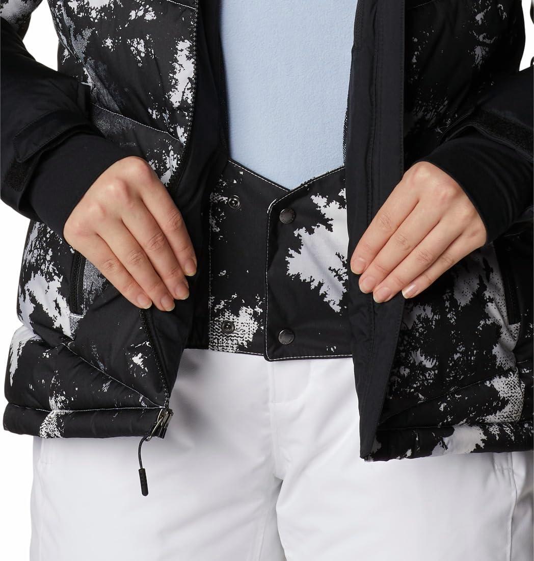imageColumbia Womens Abbott Peak II Insulated JacketWhite Lookup PrintBlackWhite