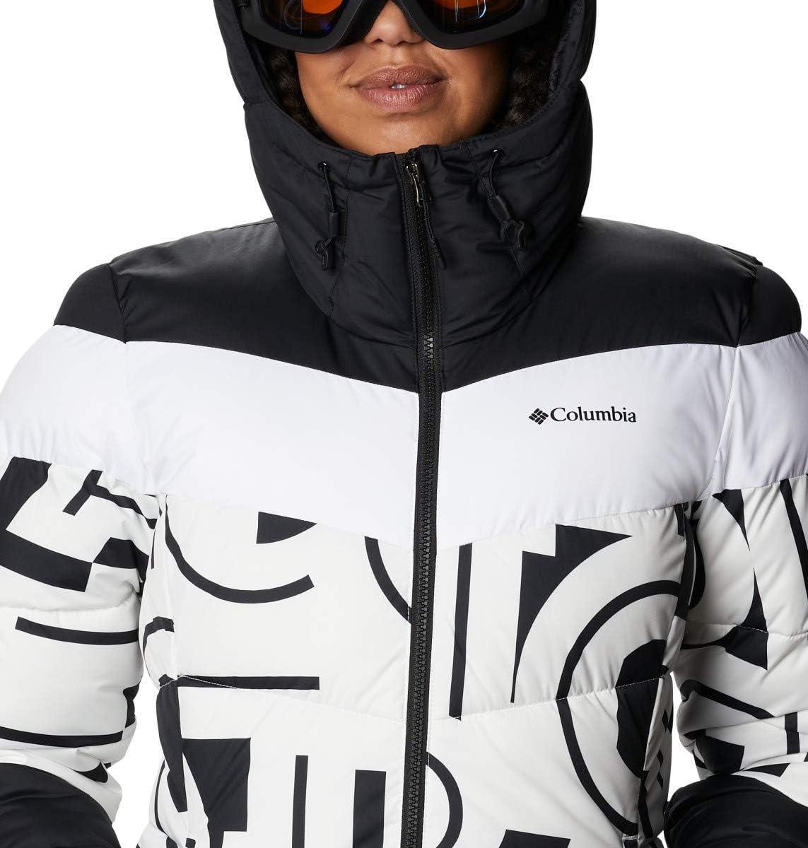 imageColumbia Womens Abbott Peak II Insulated JacketWhite Typo PrintBlack
