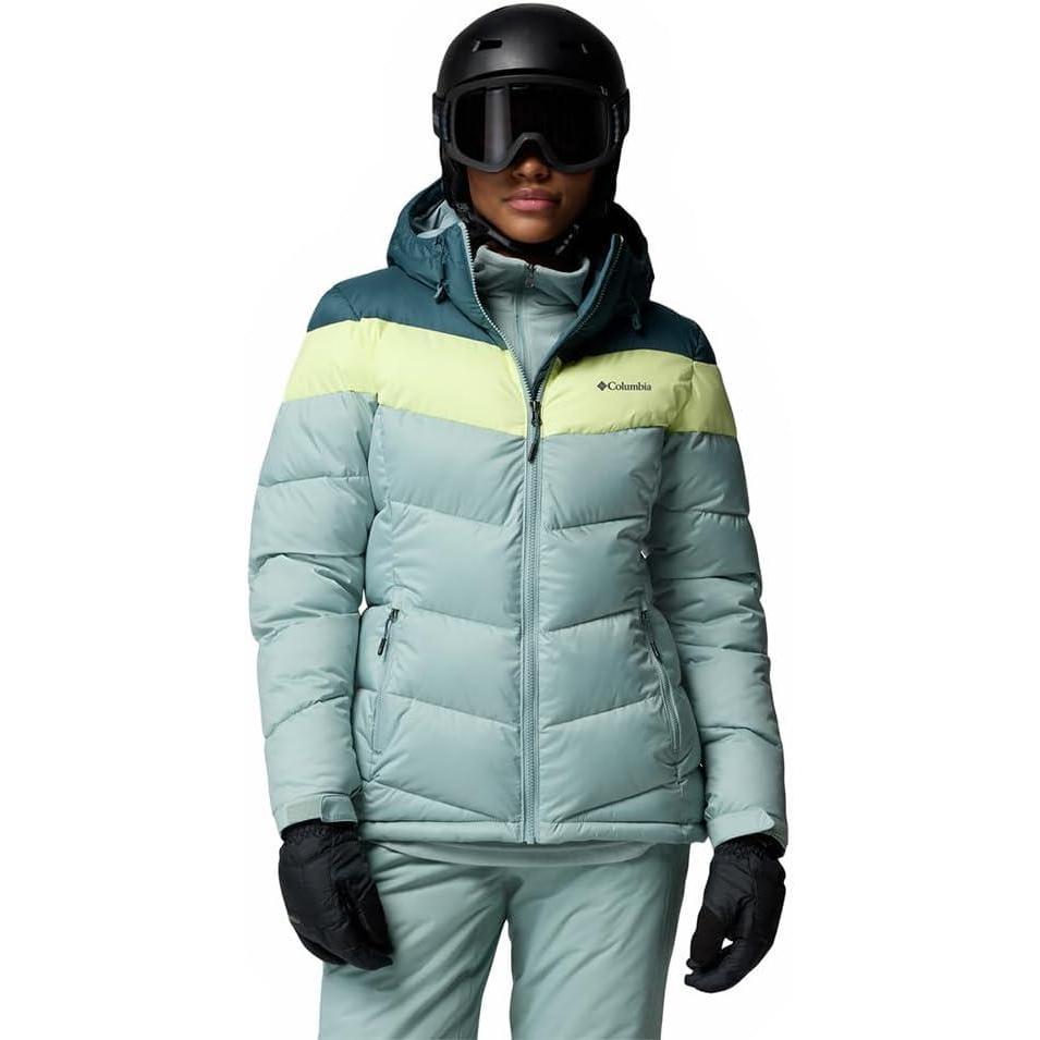 imageColumbia Womens Abbott Peak II Insulated JacketCrushed BlueEverblueCitron Haze