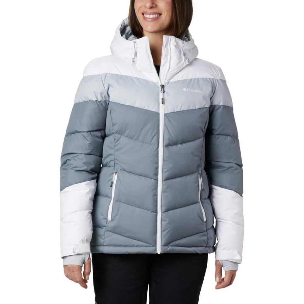 imageColumbia Womens Abbott Peak II Insulated JacketGrey AshWhiteCirrus Grey
