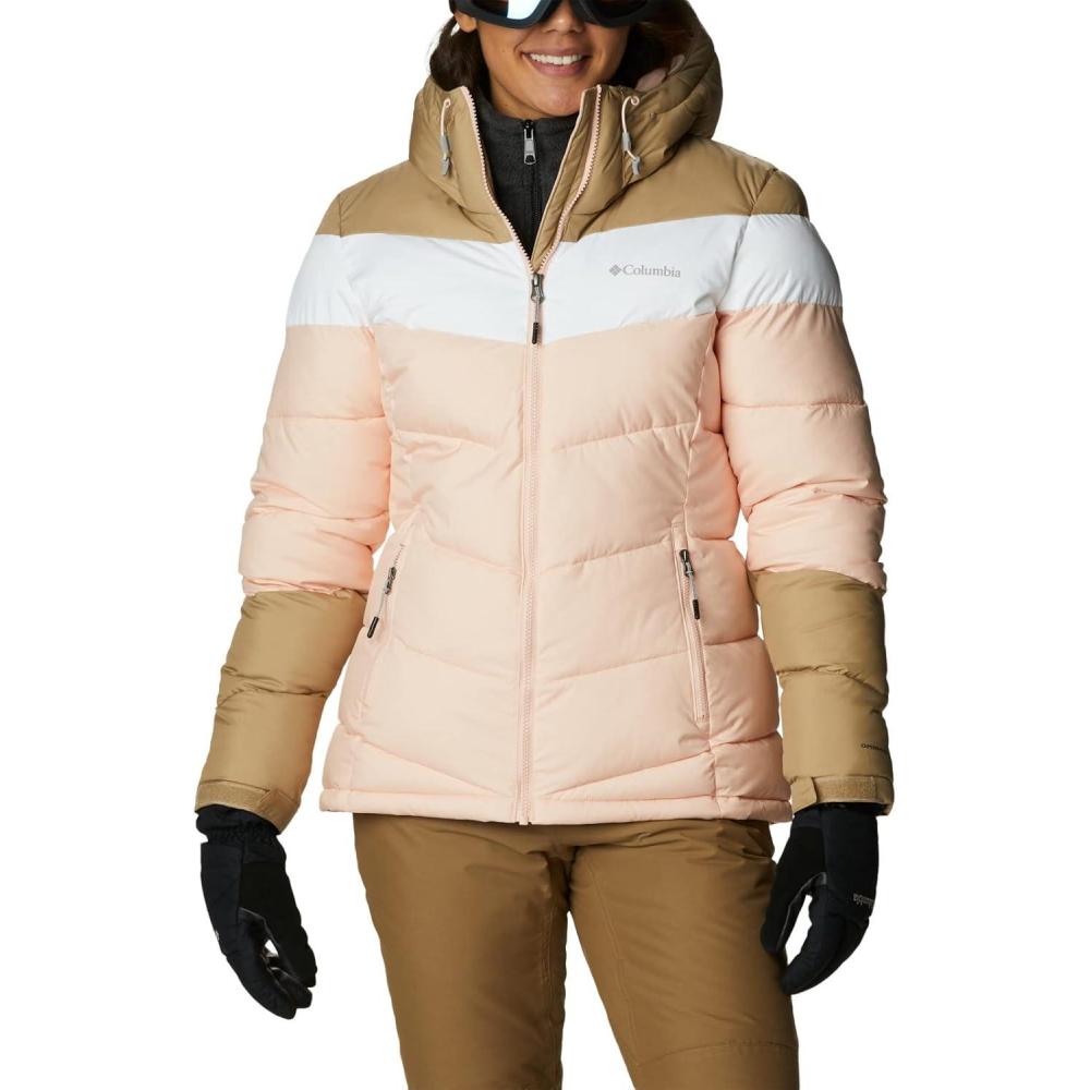 imageColumbia Womens Abbott Peak II Insulated JacketPeach BlossomWhiteBeach