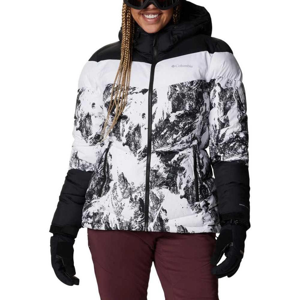 imageColumbia Womens Abbott Peak II Insulated JacketWhite Berg PrintBlackWhite
