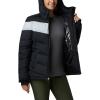 Columbia Womens Abbott Peak II Insulated Jacket(Black/Cirrus Grey)