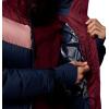 Columbia Womens Abbott Peak II Insulated Jacket(Collegiate Navy/Rich Wine/Eraser Pink)