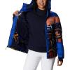 Columbia Womens Abbott Peak II Insulated Jacket(Dark Nocturne Multi Typo Print/Lapis Blue)
