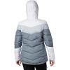 Columbia Womens Abbott Peak II Insulated Jacket(Grey Ash/White/Cirrus Grey)