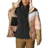Columbia Womens Abbott Peak II Insulated Jacket(Peach Blossom/White/Beach)