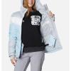 Columbia Womens Abbott Peak II Insulated Jacket(Spring Blue/Cirrus Grey/White)