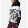 Columbia Womens Abbott Peak II Insulated Jacket(White Berg Print/Black/White)