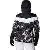 Columbia Womens Abbott Peak II Insulated Jacket(White Lookup Print/Black/White)