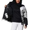 Columbia Womens Abbott Peak II Insulated Jacket(White Typo Print/Black)