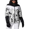 White Typo Print/Black