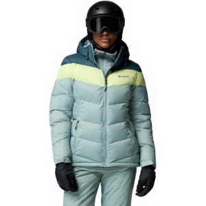 Columbia Womens Abbott Peak II Insulated Jacket(Crushed Blue/Everblue/Citron Haze)