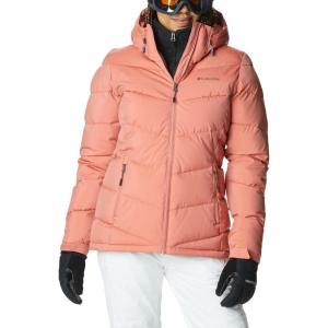 Columbia Womens Abbott Peak II Insulated Jacket(Dark Coral Sheen)