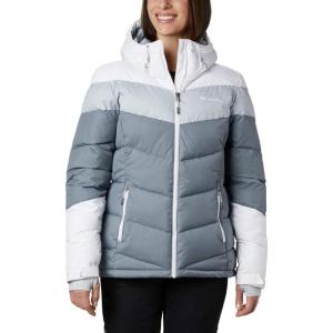 Columbia Womens Abbott Peak II Insulated Jacket(Grey Ash/White/Cirrus Grey)