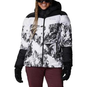 Columbia Womens Abbott Peak II Insulated Jacket(White Berg Print/Black/White)