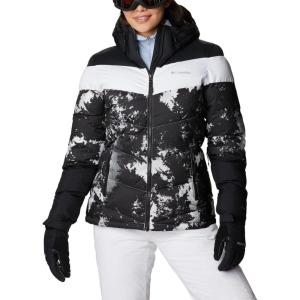 Columbia Womens Abbott Peak II Insulated Jacket(White Lookup Print/Black/White)