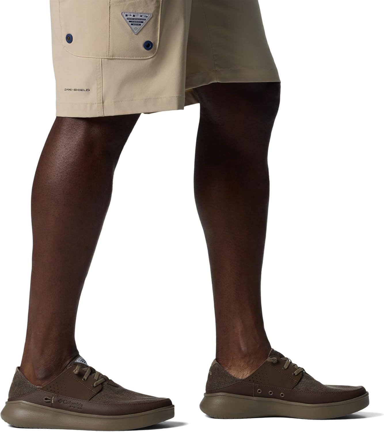 imageColumbia Mens Boatside Relaxed PFGEspresso IIWet Sand