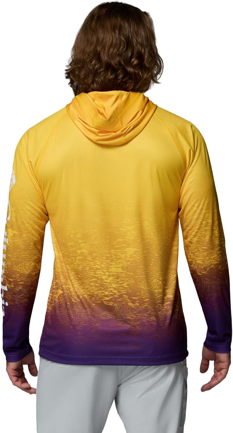 imageColumbia Mens CasualLsu YellowVivid Purple
