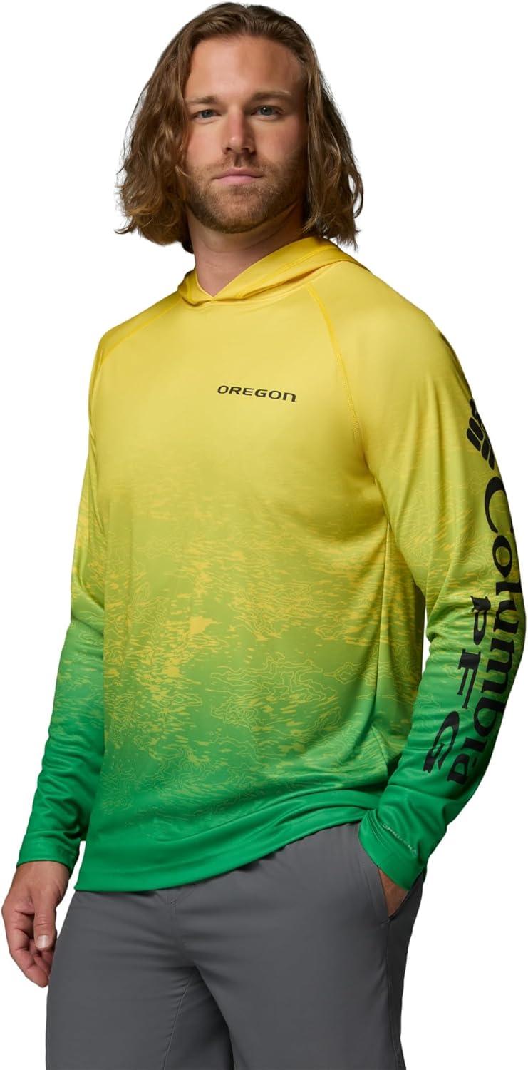 imageColumbia Mens CasualUo Yellow GloFuse Green