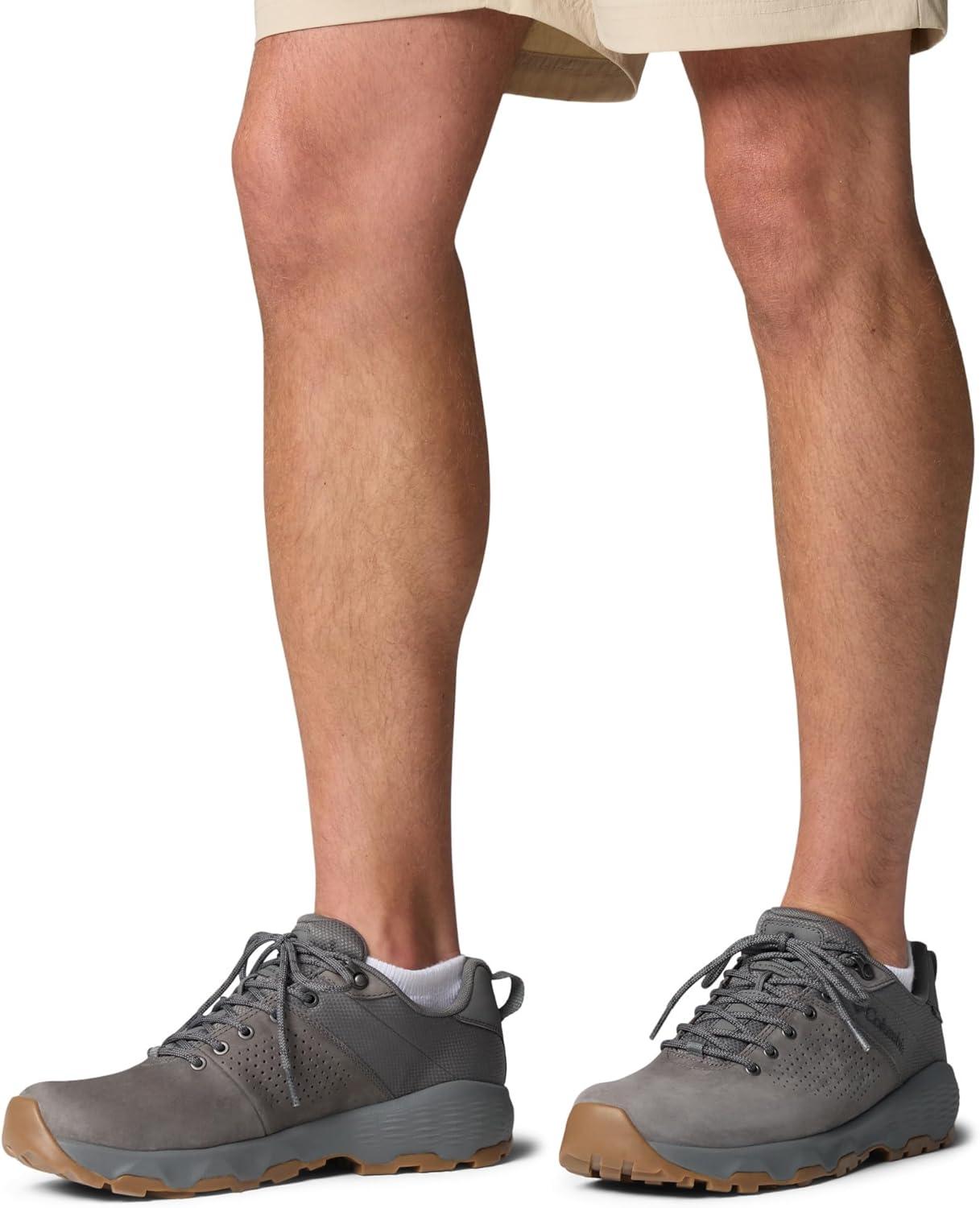 imageColumbia Mens Newton Nimble LeatherCharcoalCharcoal