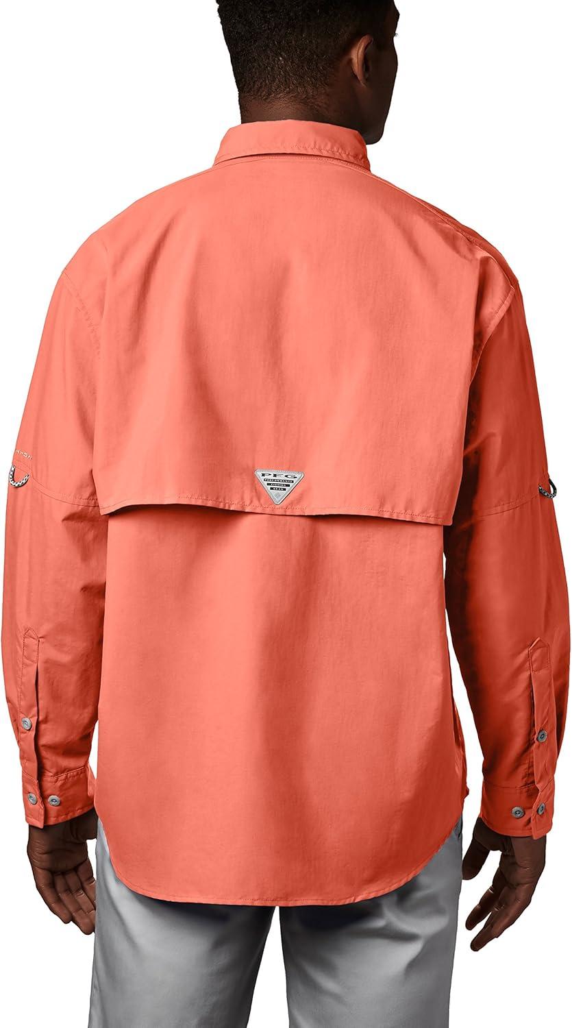 imageColumbia Mens PFG Bahama II Long Sleeve ShirtBright Peach