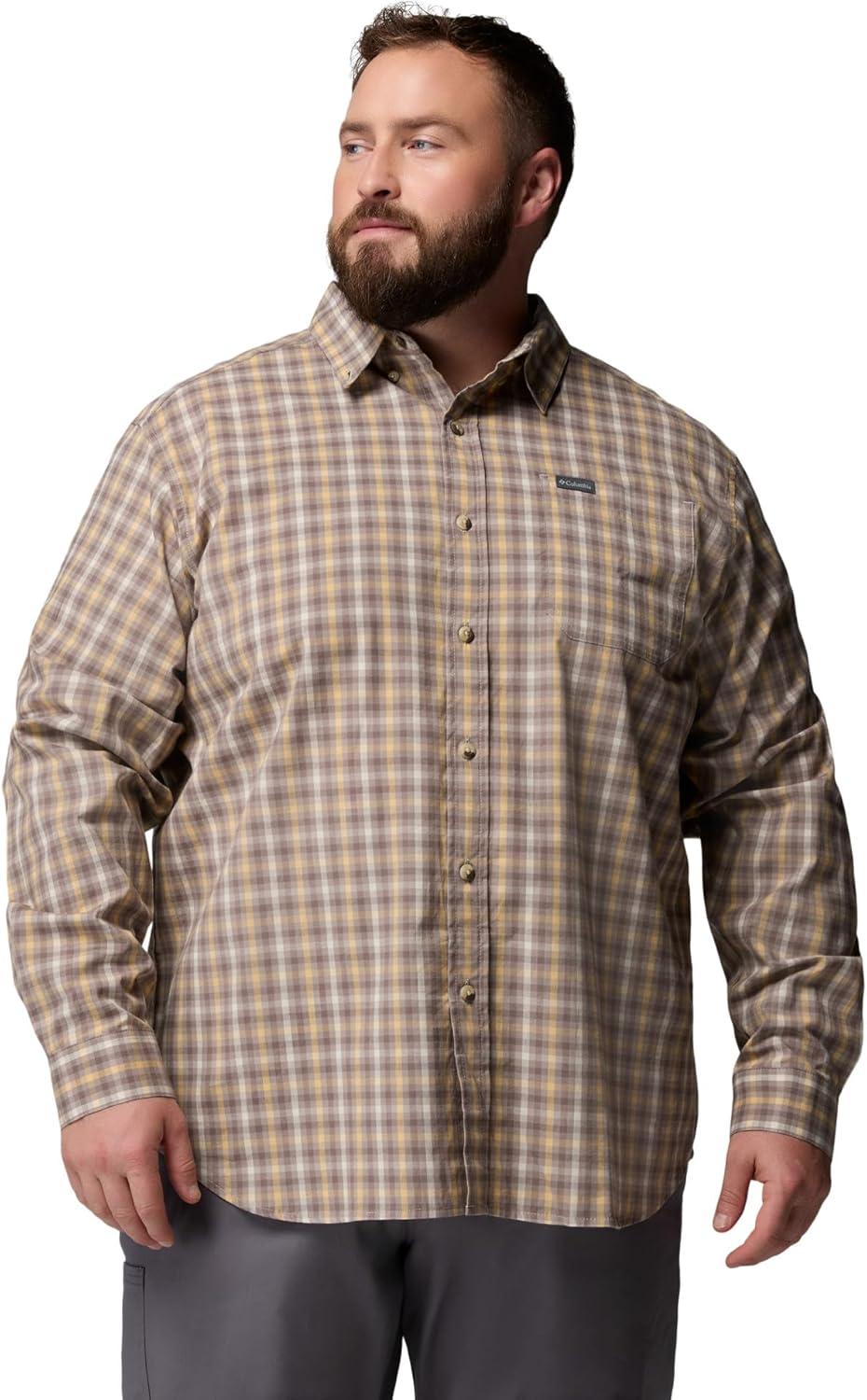 imageColumbia Mens Rapid Rivers Ii Long Sleeve ShirtFlint GreyRapid Rivers Gingham