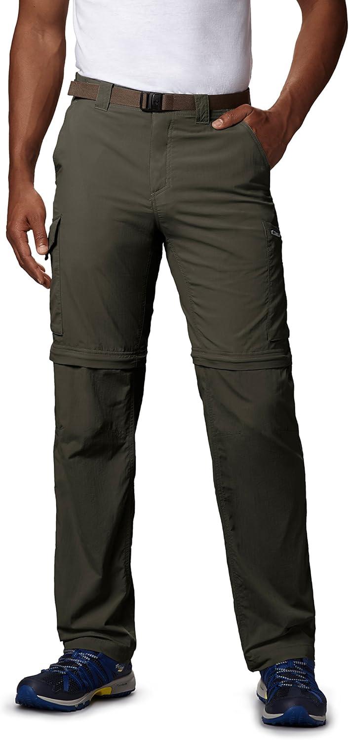 imageColumbia Mens Silver Ridge Convertible PantsPeatmoss