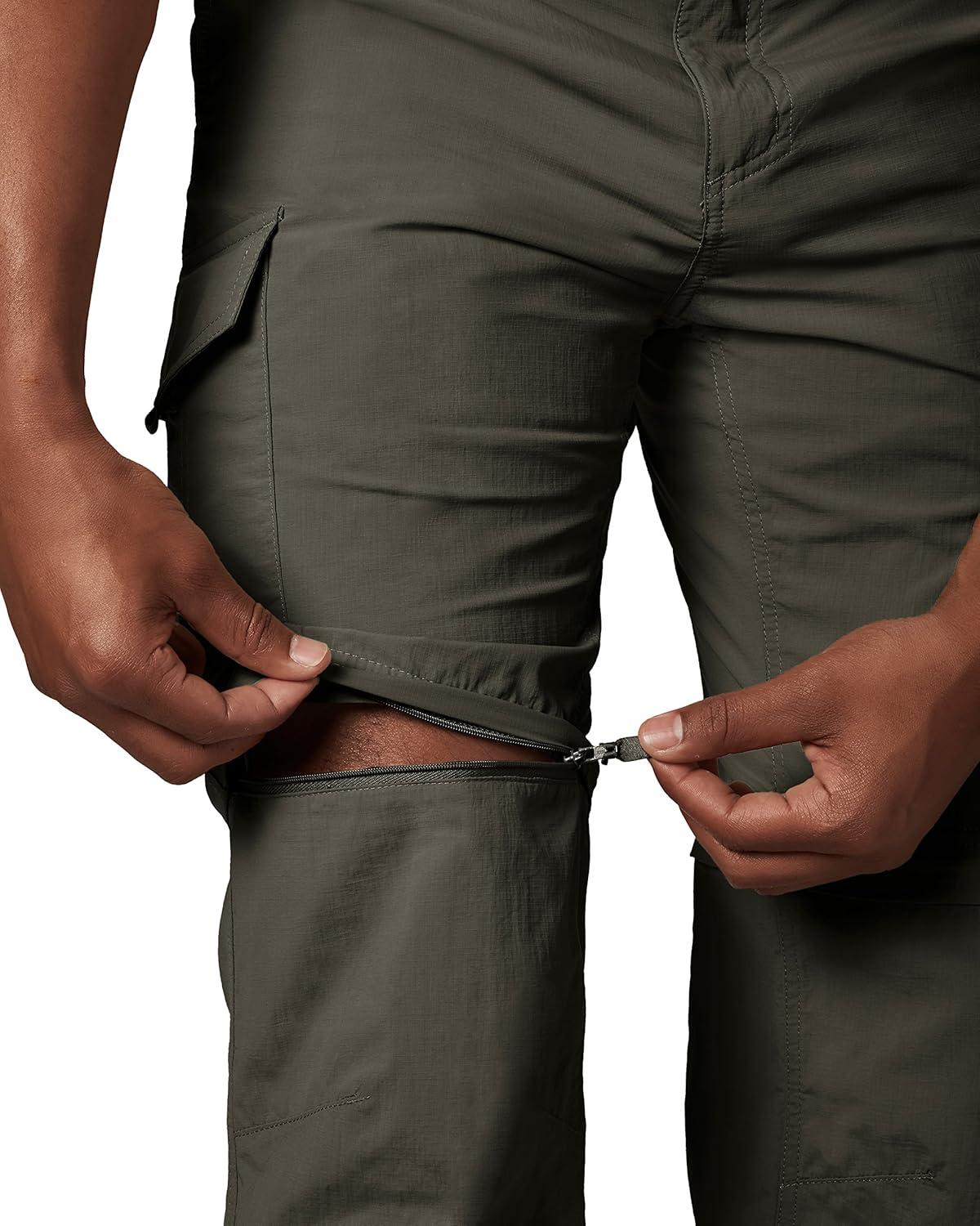 imageColumbia Mens Silver Ridge Convertible PantsPeatmoss