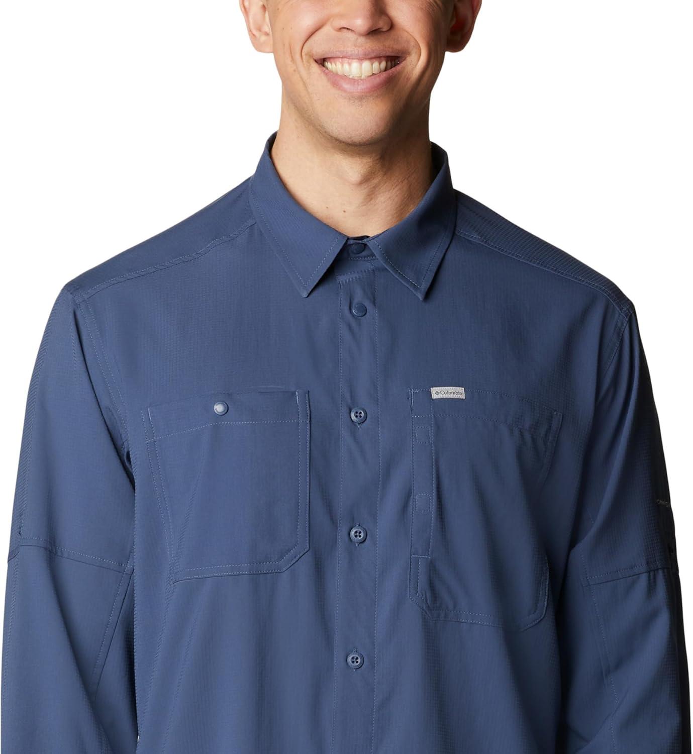imageColumbia Mens Silver Ridge Utility Lite Long SleeveDark Mountain
