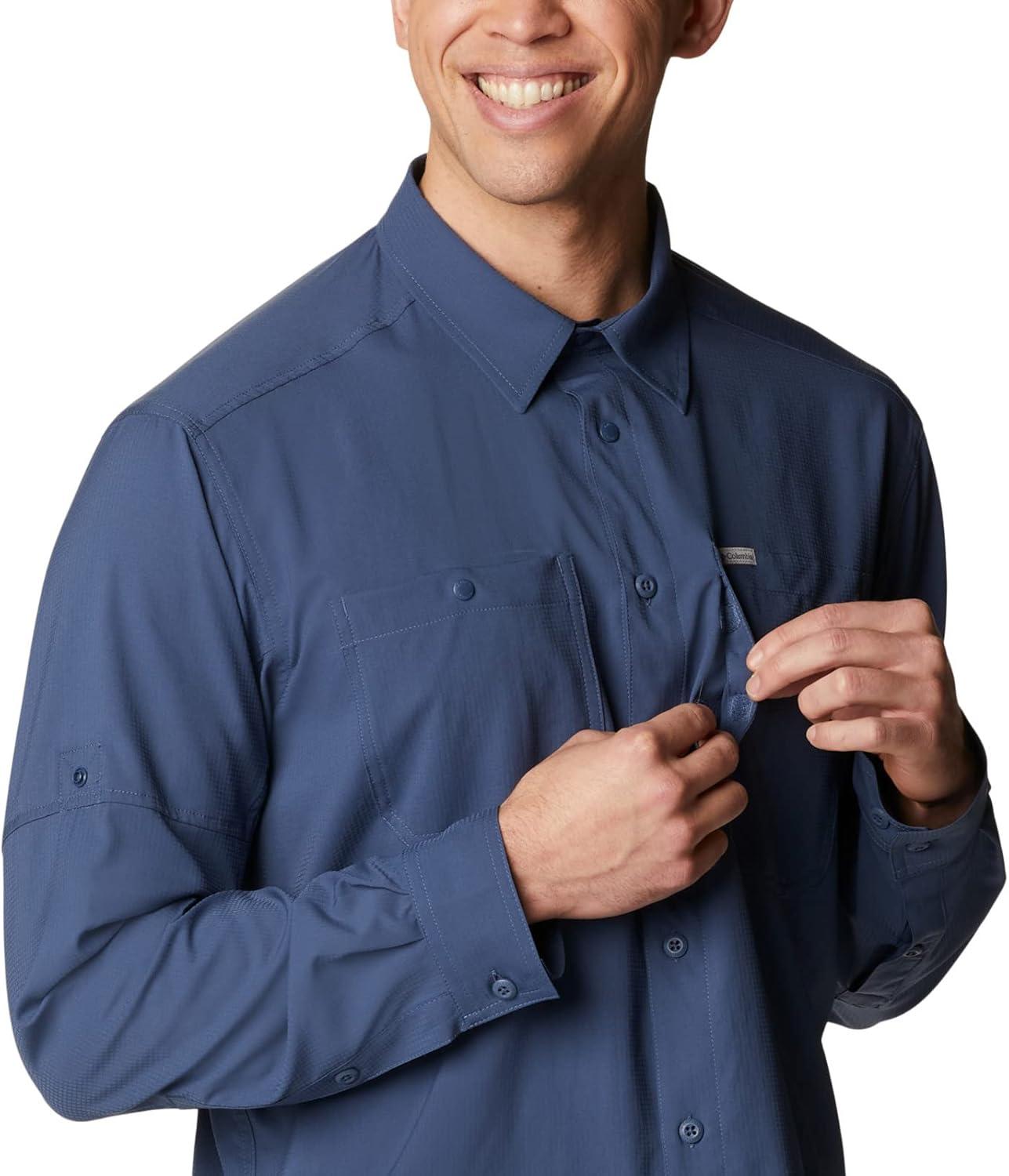 imageColumbia Mens Silver Ridge Utility Lite Long SleeveDark Mountain