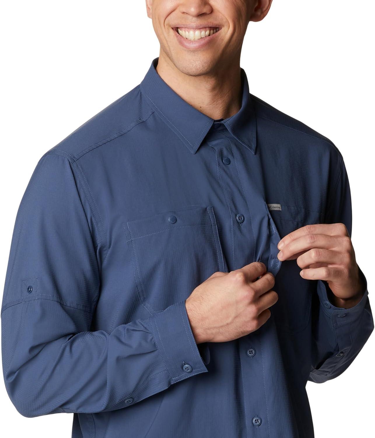 imageColumbia Mens Silver Ridge Utility Lite Long SleeveDark Mountain