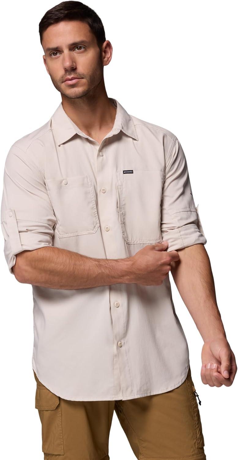 imageColumbia Mens Silver Ridge Utility Lite Long SleeveDark Stone