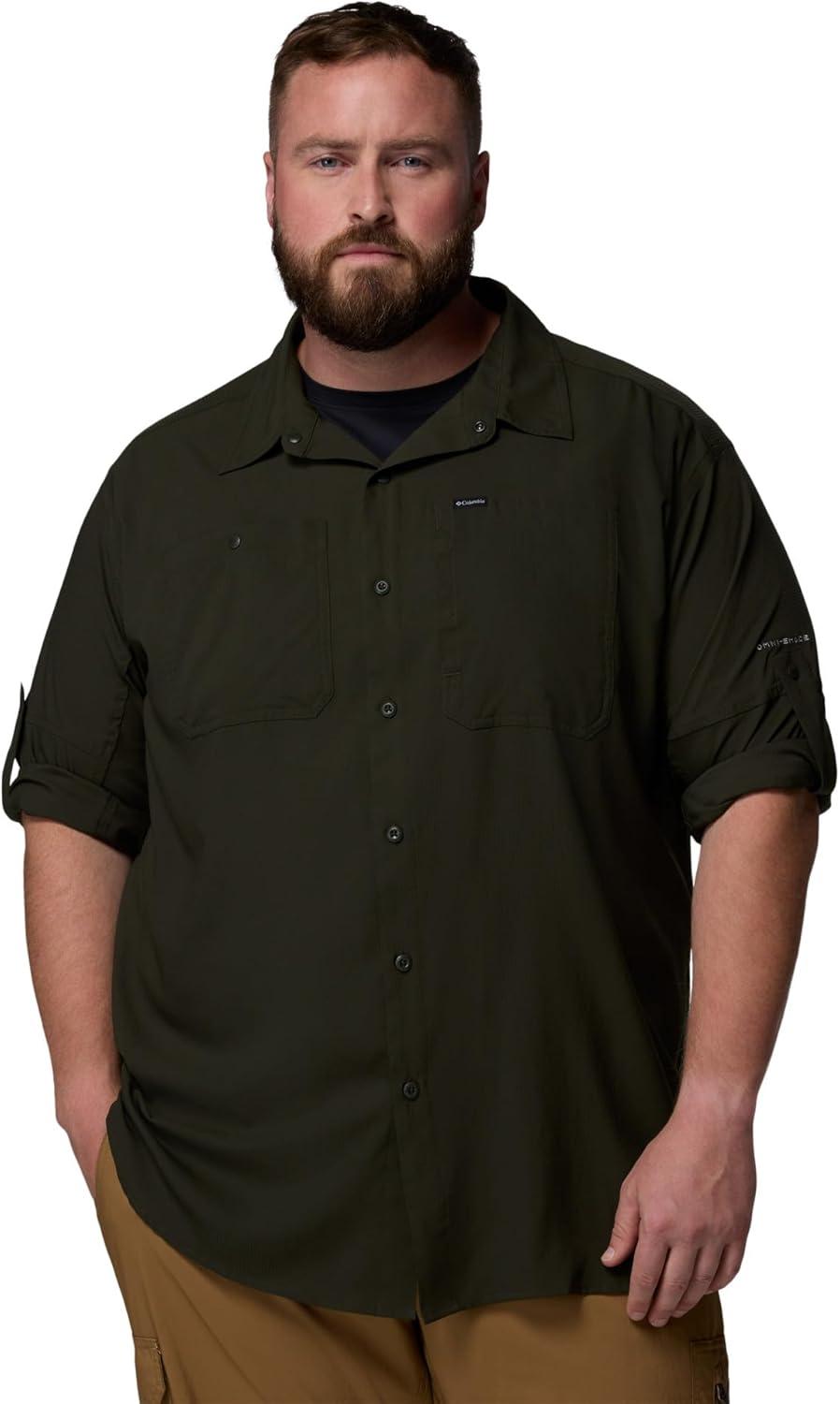 imageColumbia Mens Silver Ridge Utility Lite Long SleeveGreenscape