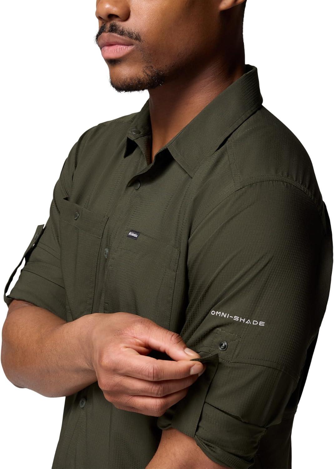 imageColumbia Mens Silver Ridge Utility Lite Long SleeveGreenscape