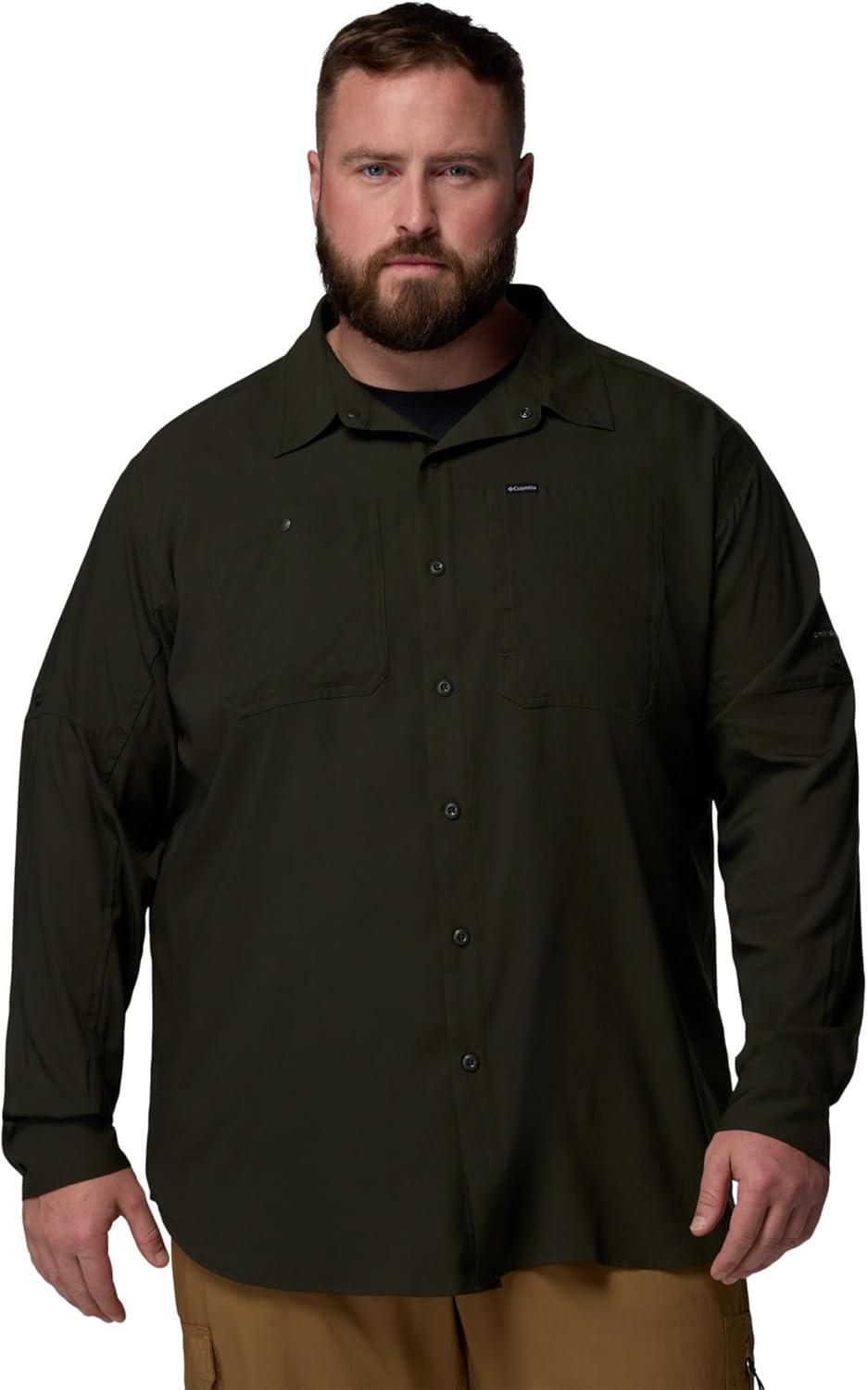 imageColumbia Mens Silver Ridge Utility Lite Long SleeveGreenscape