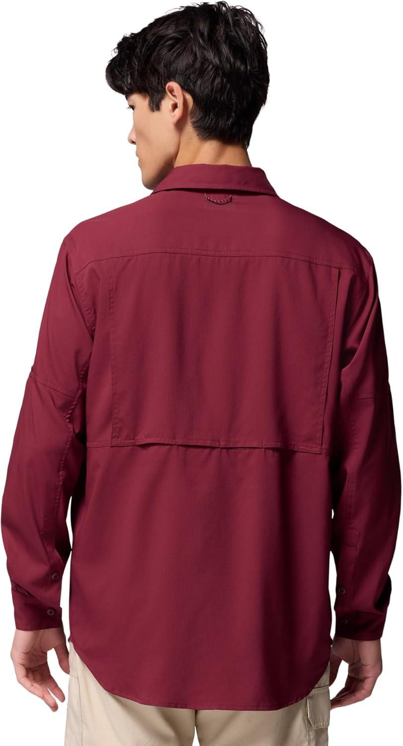 imageColumbia Mens Silver Ridge Utility Lite Long SleeveRich Wine