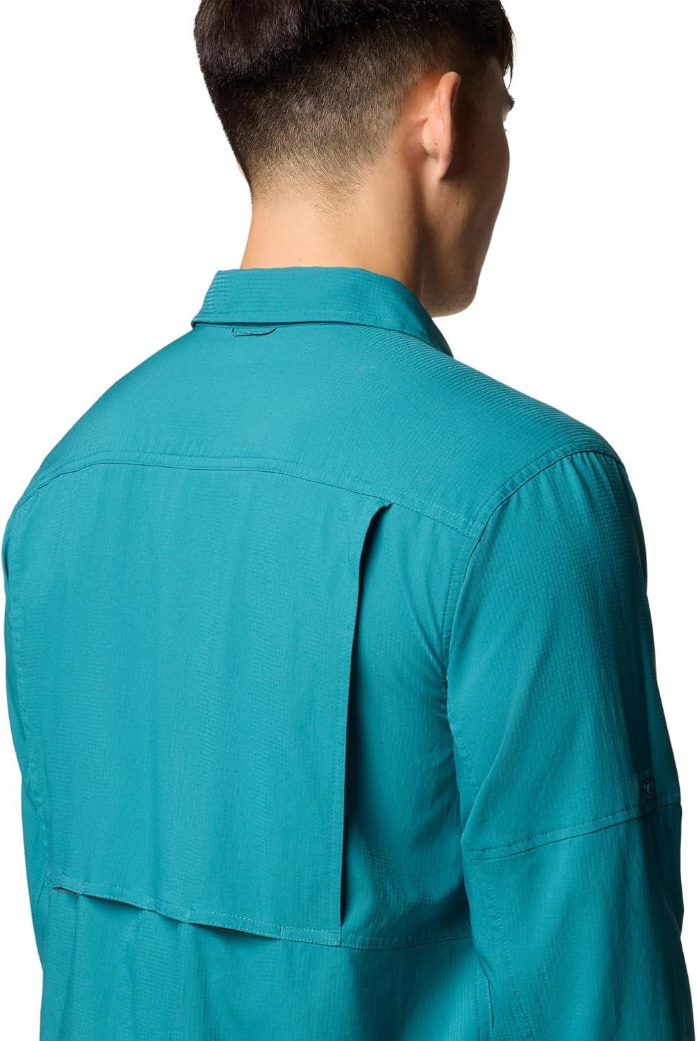 imageColumbia Mens Silver Ridge Utility Lite Long SleeveRiver Blue
