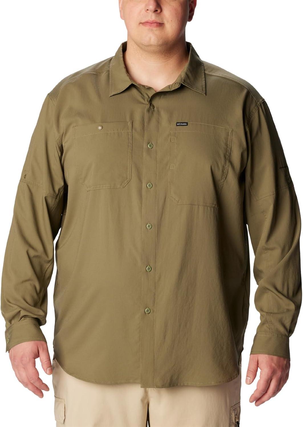 imageColumbia Mens Silver Ridge Utility Lite Long SleeveStone Green