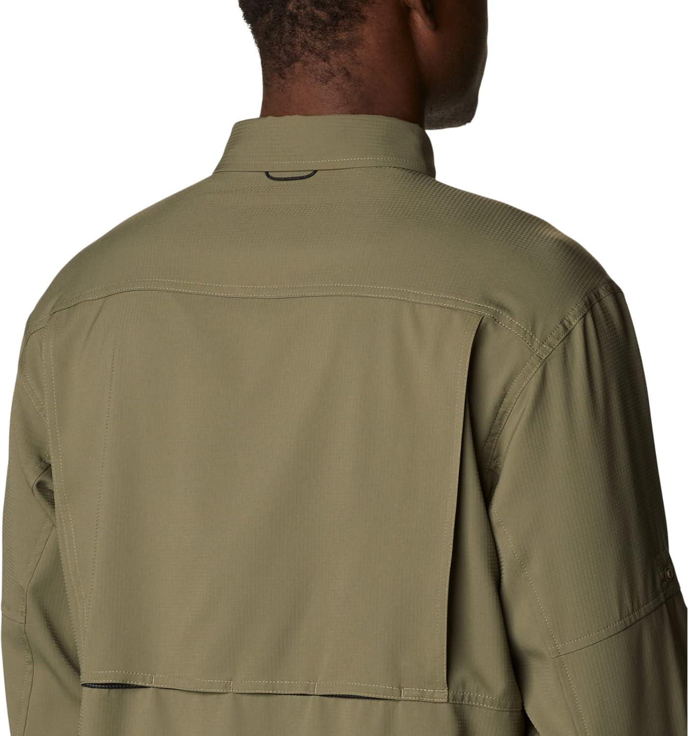 imageColumbia Mens Silver Ridge Utility Lite Long SleeveStone Green