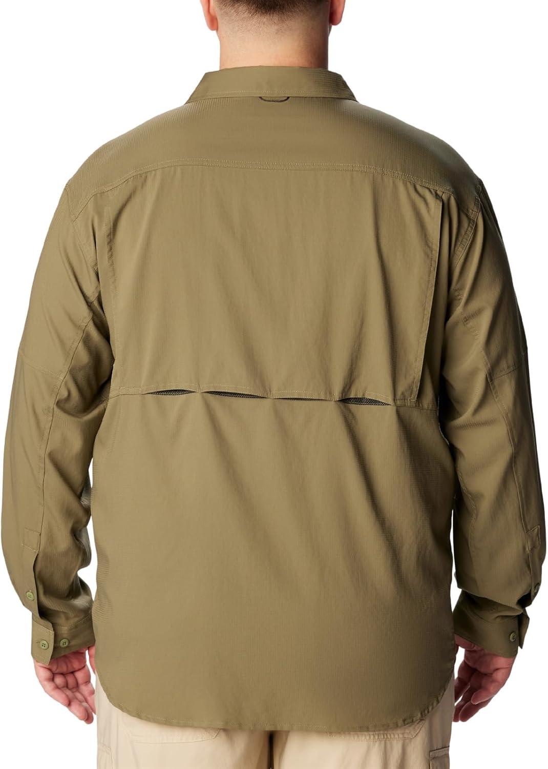 imageColumbia Mens Silver Ridge Utility Lite Long SleeveStone Green